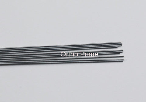 Beta-Ti Arch Wire Straight Square Natural Arch Pack of 10