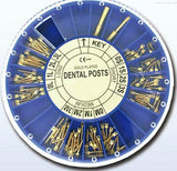 Gold Plate Dental Post