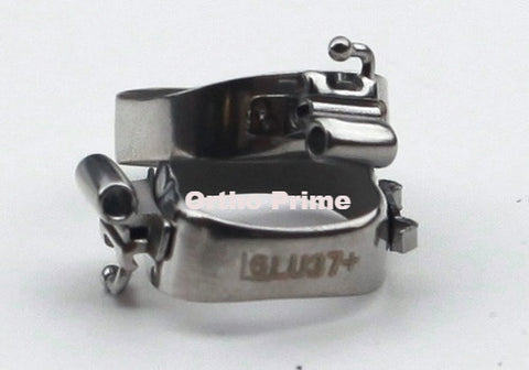 Prewelded 1st Molar Band with Double Tubes, MBT*, 0.018", Convertible, With Cleats