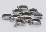 Prewelded 1st Molar Band with Double Tubes, MBT*, 0.022", Non-Convertible, With Cleats