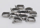 Prewelded 1st Molar Band with Double Tubes, MBT*, 0.018", Non-Convertible, With Cleats