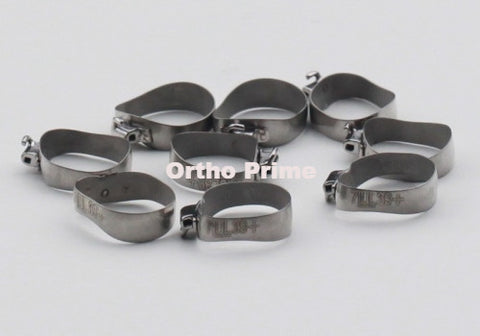 Prewelded 2nd Molar Band with Single Tube, Roth, 0.018", Non-Convertible, No Cleats