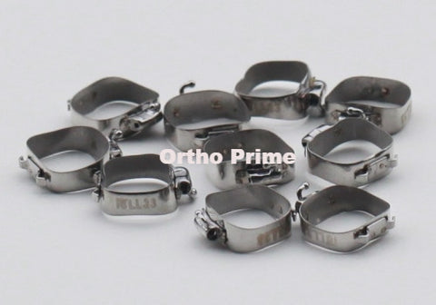 Prewelded 1st Molar Band with Single Tube, Roth, 0.018", Non-Convertible, With Cleats