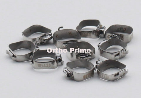 Prewelded 1st Molar Band with Single Tube, MBT*, 0.018", Non-Convertible, With Cleats
